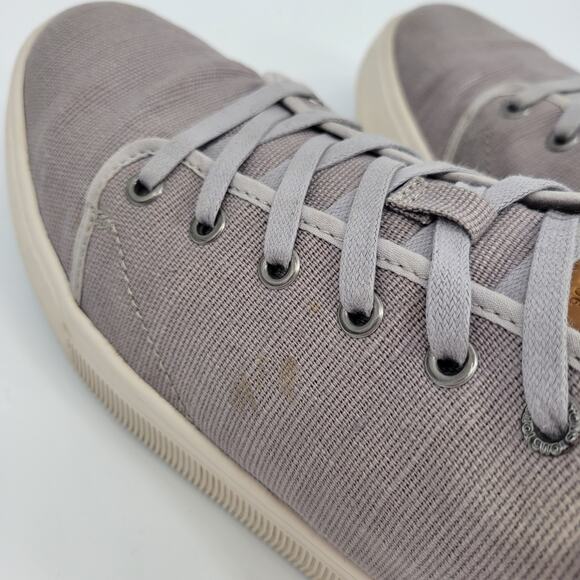 TOMS Mens Travel Lite Low Cut Grey Sneakers Shoes 11 Slip Ons - Picture 4 of 8